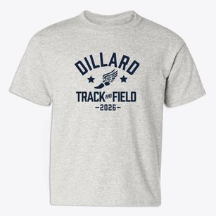 Dillard Academy Track and Field Youth T-shirt