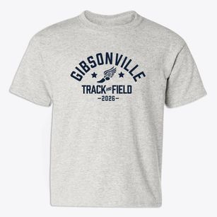 Gibsonville Elementary School Track and Field Youth T-shirt