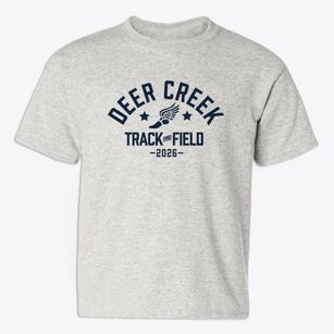 Deer Creek Elementary School Track and Field Youth T-shirt