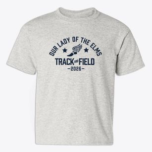 Our Lady Of The Elms High School Track and Field Youth T-shirt