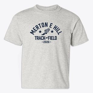 Merton E Hill Elementary School Track and Field Youth T-shirt
