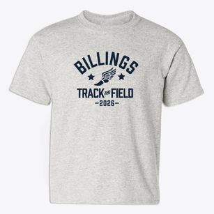 Billings High School Track and Field Youth T-shirt