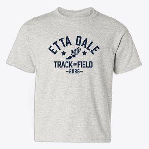 Etta Dale Junior High School Track and Field Youth T-shirt