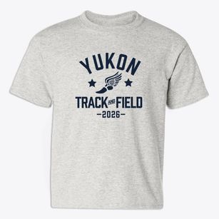Yukon High School Track and Field Youth T-shirt
