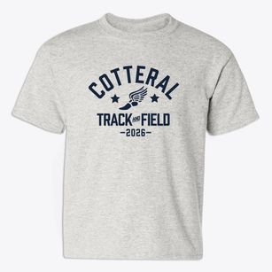 Cotteral Elementary School Track and Field Youth T-shirt