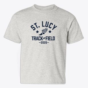 Saint Lucy Elementary School Track and Field Youth T-shirt
