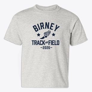 Birney Elementary School Track and Field Youth T-shirt