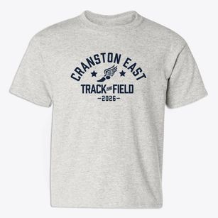 Cranston High School East Track and Field Youth T-shirt