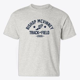 Bishop Mcvinney Middle School Track and Field Youth T-shirt