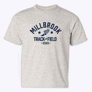 Millbrook Elementary School Track and Field Youth T-shirt