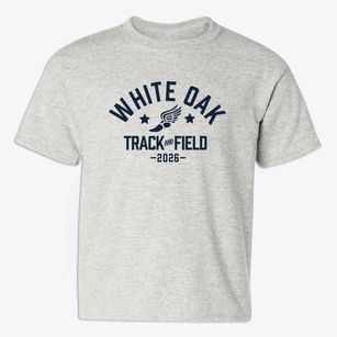 White Oak Elementary School Track and Field Youth T-shirt