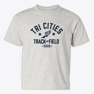 Tri Cities Christian School Track and Field Youth T-shirt