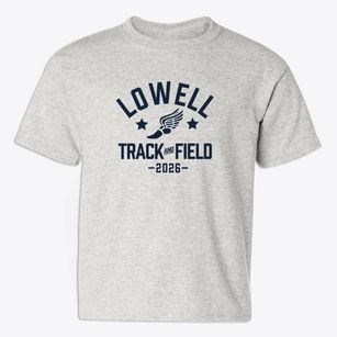 Lowell Middle School Track and Field Youth T-shirt