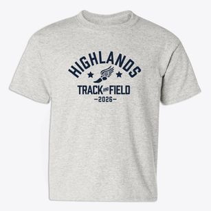 Highlands High School Track and Field Youth T-shirt