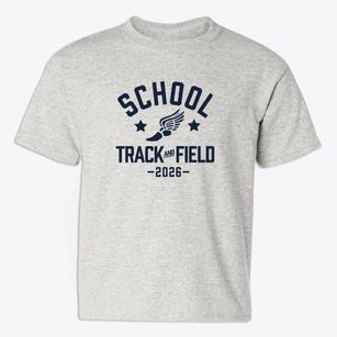 School Community Guidance Center Track and Field Youth T-shirt