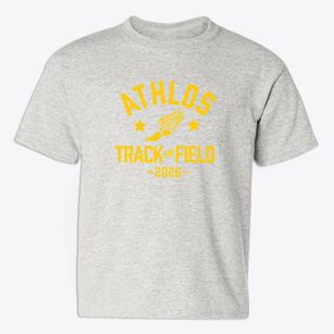 Athlos Leadership Academy Track and Field Youth T-shirt