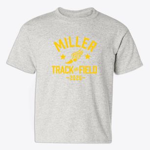 Miller School Of Albemarle Track and Field Youth T-shirt