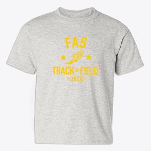 Fas Fountain Valley Track and Field Youth T-shirt