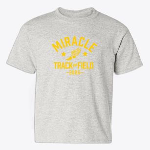 Miracle Deliver Temple Academy Track and Field Youth T-shirt