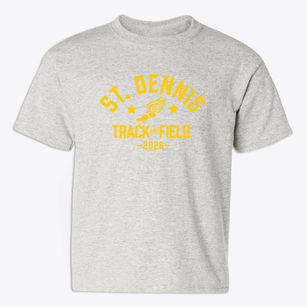 St Dennis Parish Track and Field Youth T-shirt