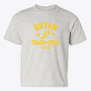 Bryan Junior High School Track and Field Youth T-shirt