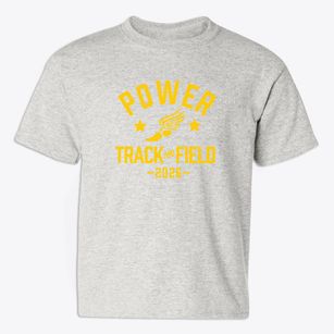 Power Center Academy Track and Field Youth T-shirt