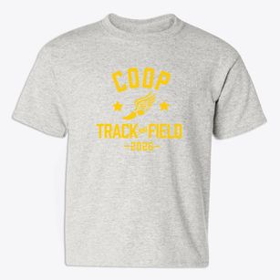 Coop Elementary School Track and Field Youth T-shirt