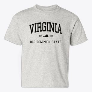  Virginia Slogan Youth T-shirt