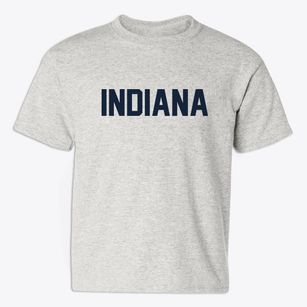  Indiana Block Letter Youth T-shirt