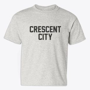 Crescent City California Classic Block Youth T-shirt