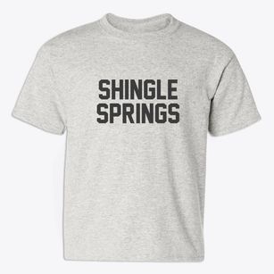 Shingle Springs California Classic Block Youth T-shirt