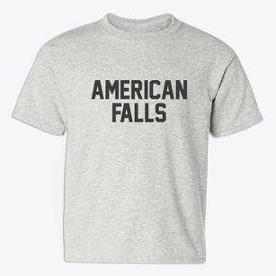 American Falls Idaho Classic Block Youth T-shirt