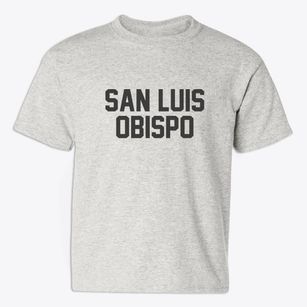 San Luis Obispo California Classic Block Youth T-shirt