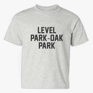 Level Park-oak Park Michigan Classic Block Youth T-shirt