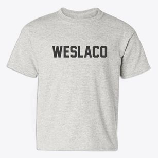 Weslaco Texas Classic Block Youth T-shirt