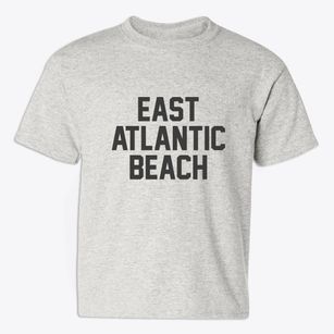 East Atlantic Beach New York Classic Block Youth T-shirt