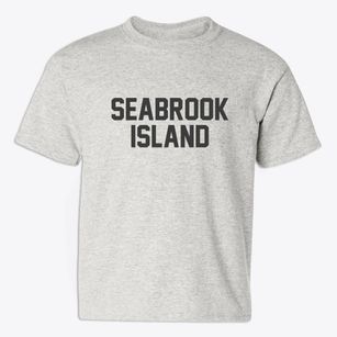 Seabrook Island South Carolina Classic Block Youth T-shirt