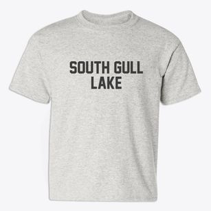 South Gull Lake Michigan Classic Block Youth T-shirt