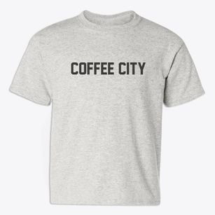 Coffee City Texas Classic Block Youth T-shirt