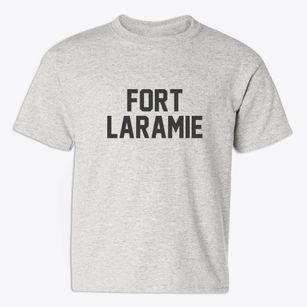 Fort Laramie Wyoming Classic Block Youth T-shirt