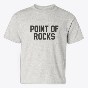 Point Of Rocks Wyoming Classic Block Youth T-shirt