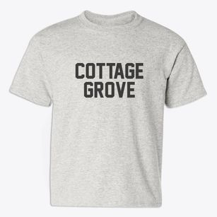 Cottage Grove Oregon Classic Block Youth T-shirt