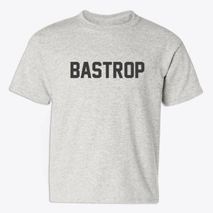 Bastrop Texas Classic Block Youth T-shirt