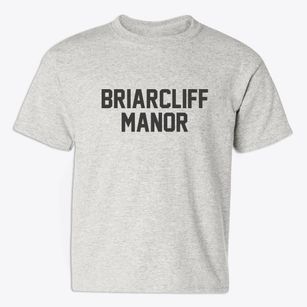 Briarcliff Manor New York Classic Block Youth T-shirt