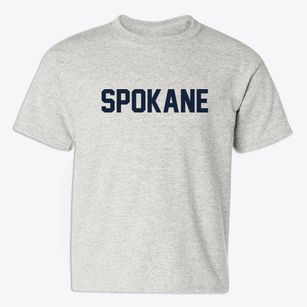 Spokane Washington Classic Block Youth T-shirt