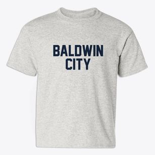 Baldwin City Kansas Classic Block Youth T-shirt