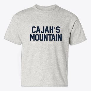 Cajah's Mountain North Carolina Classic Block Youth T-shirt