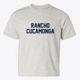 Rancho Cucamonga California Classic Block Youth T-shirt
