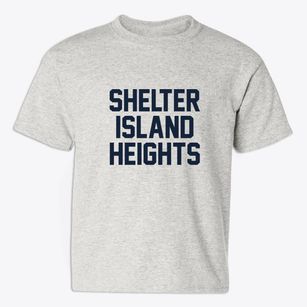 Shelter Island Heights New York Classic Block Youth T-shirt