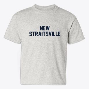 New Straitsville Ohio Classic Block Youth T-shirt